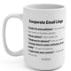 Corporate Email Lingo Version 2 15oz Mug