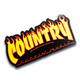 Country Fuckin' Music Bumper Sticker