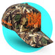 Country Death Metal Camo Snapback Embroidered Trucker Hat