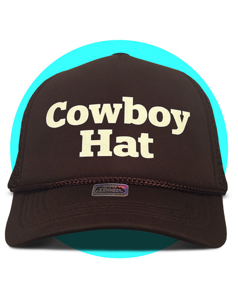 Cowboy Hat Trucker Hat