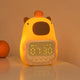 Capybara Night Light Alarm Clock