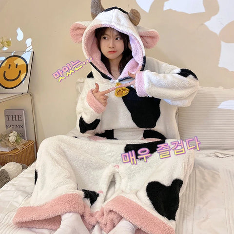 Kigurumi Cow Pajama Onesie