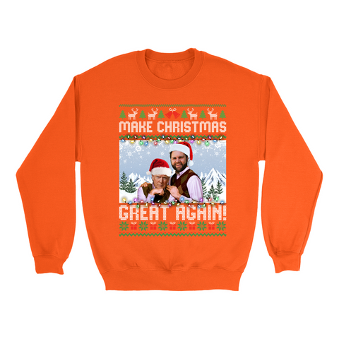 Make Christmas Great Again Trump Vance Ugly Sweater