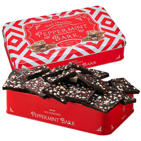 Dark Chocolate Premium Peppermint Bark - 450G Holiday