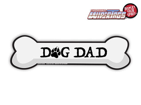 *NEW* Dog Dad Bone WiperTag