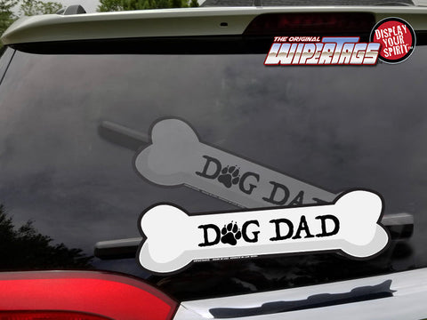 *NEW* Dog Dad Bone WiperTag