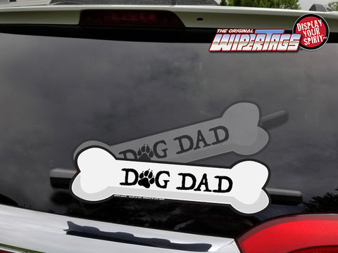 *NEW* Dog Dad Bone WiperTag