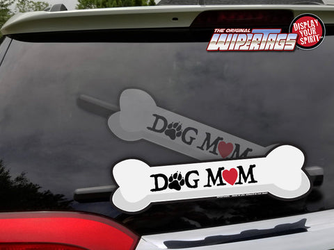 *NEW* Dog Mom Bone WiperTag