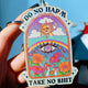 Do No Harm Take No Shit Keychain