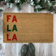 FA LA LA Christmas Doormat