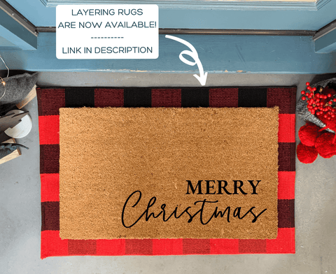 Merry Christmas Doormat