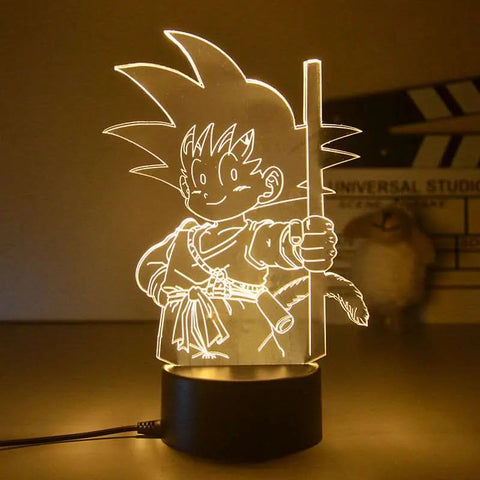 Dragon Ball Nightlight Goku figure LED