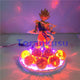 Dragon Ball Z Figure - Son Goku Toy With LED Display | Glowing Anime Collectible