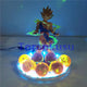 Dragon Ball Z Figure - Son Goku Toy With LED Display | Glowing Anime Collectible