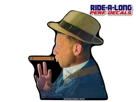 *NEW* Driving Crooner *RIDE A LONG* Perforated Decal