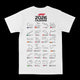 F1 2026 Race Calendar Graphic Tee