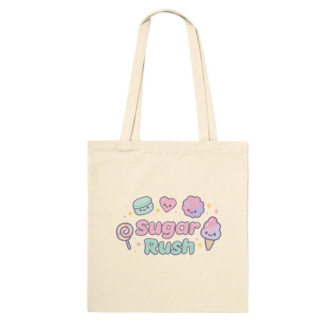 Kawaii "Sugar Rush" Candy Lover's Tote Bag