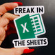 Freak In The Sheets Sticker
