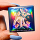 Fuck You I Won’t Do What You Tell Me Holographic Pin – Rebellious Lamb with Vintage Style