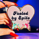 Fueled By Spite Rainbow Acrylic Keychain