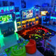 Gaming Area Rug – Large Teen Boys Carpet With Game Controller Design, Non-Slip Mat