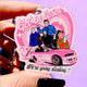 Get In Loser We're Going Slashing Halloween Keychain