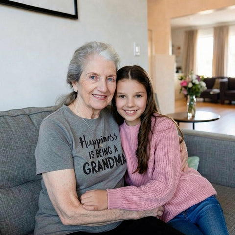 Happiness Is Being a Grandma Women's T Shirt