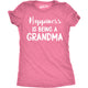 Happiness Is Being a Grandma Women's T Shirt