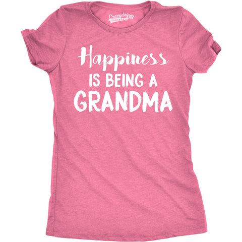 Happiness Is Being a Grandma Women's T Shirt