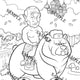 "Happy Little Dictators" Adult Coloring Book