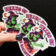 Hexes On The Racist Halloween Vinyl Sticker