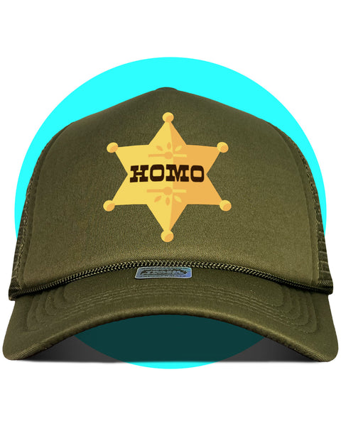 Sheriff Homo Trucker Hat