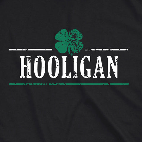 Hooligan Shamrock Men's T Shirt