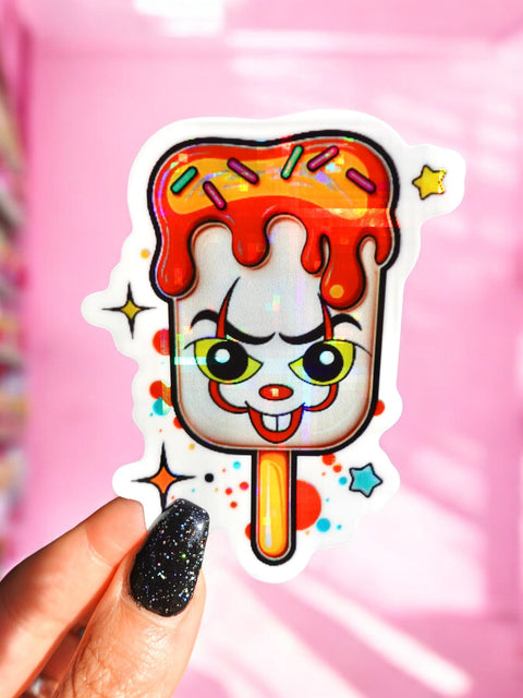 Horror Icecream Pop Halloween Sticker