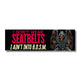 I Don't Wear Seatbelts - I Ain't into B.D.S.M. Bumper Sticker