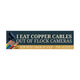 I Eat Copper Cables (Nature's Licorice TM) | 3 Design Options (Utility Pole, Data Centers, or Flock Cameras)