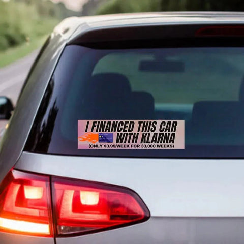 I Financed This Car with Klarna
