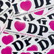 I Love DP Unofficial Dolly Fan Club Bumper Sticker