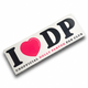 I Love DP Unofficial Dolly Fan Club Bumper Sticker