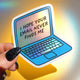 I Hope Your Email Never Finds Me Sticker – Holographic Laptop Vinyl – Funny Work from Home Burnout Humor