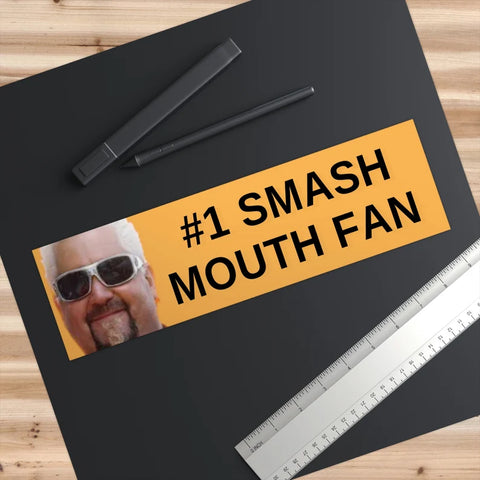 Number 1 Smash Mouth Fan Car Bumper Sticker