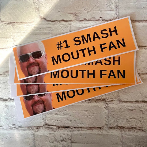 Number 1 Smash Mouth Fan Car Bumper Sticker