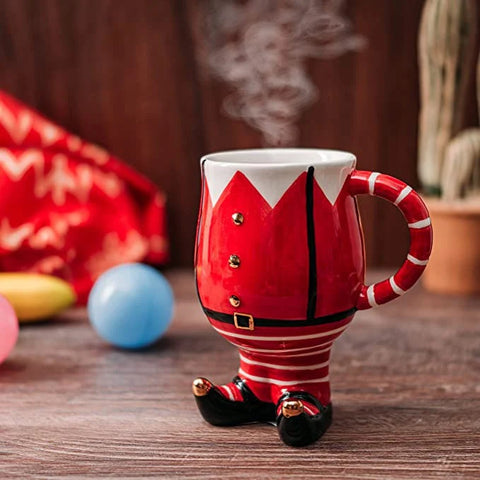 Christmas Santa's Elf Mug