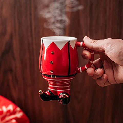 Christmas Santa's Elf Mug