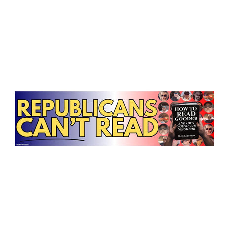 Republican's Can't Read
