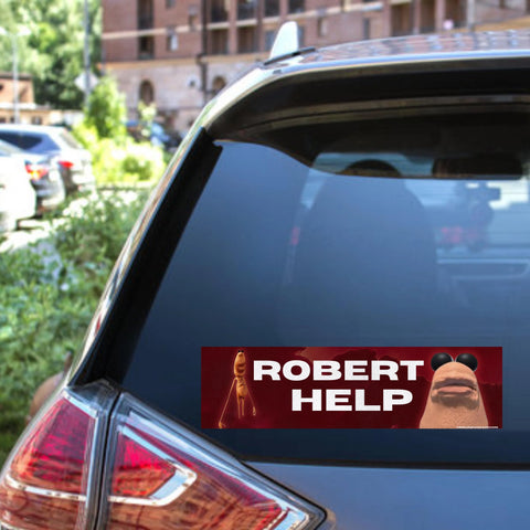 Robert Help (Marcus) Bumper Sticker