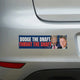 Dodge the Draft, Throat the Shaft Bumper Sticker