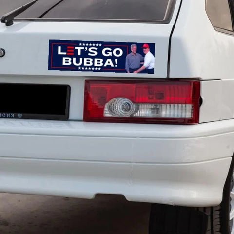Let’s Go Bubba Bumper Sticker