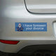 I Have Foreseen Your Divorce (Microsoft XP Merlin) Bumper Sticker