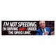 I'm Not Speeding I'm Driving 600% Under the Speed Limit (RFK Math)